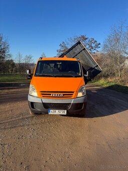 Iveco sklápěč 3S,208.000km,nová STK,Wabesto,tažné - 13