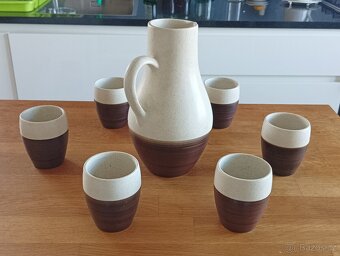 VINTAGE KERAMICKÁ NÁPOJOVÁ SOUPRAVA BRUSEL DITMAR URBACH - 13