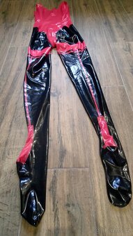 Latexový catsuit pro ženy se dvěma zipy LATE X - 13