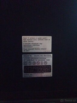 Sony  system MHC 7900 + aktiv repro SA-H7900 - 13