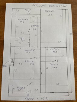 Prodej rodinného domu 126 m², pozemek 129 m² Žižkova - 13
