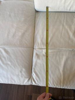 Kožená rohová sedačka – VELKÁ – LEVNĚ – SPĚCHÁ - 13