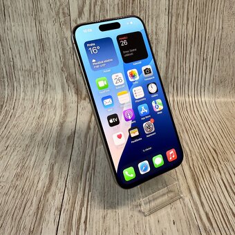 iPhone 15 Pro 256GB, nature, 98% baterie, eSIM (rok záruka) - 13