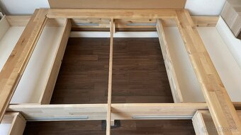 Dvoulůžková postel IKEA MANDAL 140 x 200 cm - 13