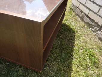 IKEA BOKSEL konferenční stolek na kolečkách 79x79 - 13