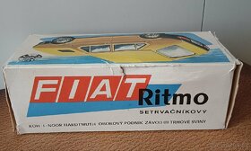 Fiat ritmo s originální krabičkou 1986 ITES stará hračka - 13