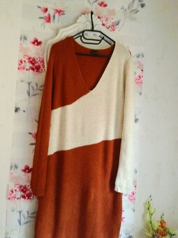 Krásné pletená šaty 40/44 - 13