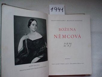 stará kniha Babička-B.Němcová-pozlacená - 13