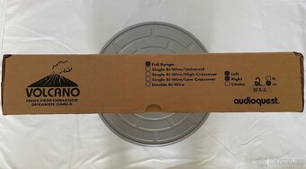 AUDIOQUEST VOLCANO I reproduktorové kabely 2m-pár KOMPLET - 13