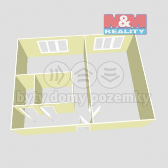 Pronájem bytu 1+1, 36 m², Ostrava, ul. Dr. Martínka - 13