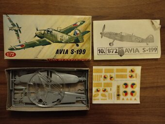 Modely letadel,KP, plastové stavebnice. - 13