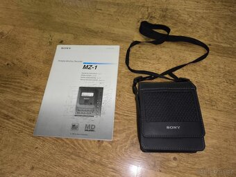 První přenosný minidisk minidisc Sony, MZ 1, čti popis - 13