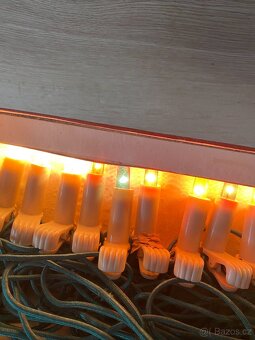 staré vánoční ozdoby světýlka svíčky vánoční ozdoby - 13