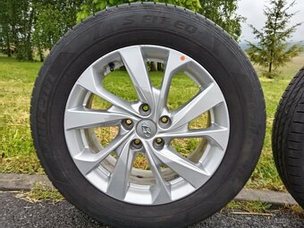 Originál ALU kola Hyundai Tucson R17 + letní pneu - 13