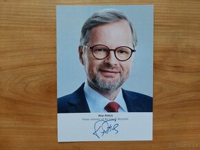 Podpisy politiků - politici autogramy, vlastnoruční podpisy - 13