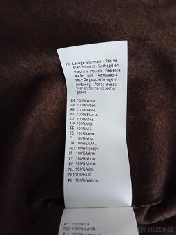 OSKA dámský luxusní kardigan vel. Uni 100% vlna nový - 13