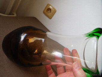 VÁZA - LADISLAV PALEČEK - ŠKRDLOVICE -HUTNÍ SKLO 2 - 13