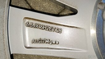 Prodám original letní alukola VW Touran 205 60 16 5x112 - 13