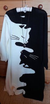 Shein kočičí svetrové šaty - NOVÉ - 13