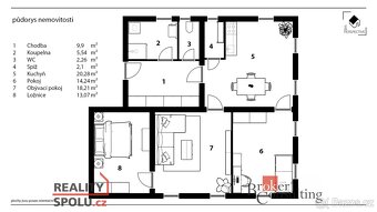 Prodej, byty/4+kk, 86 m2, Dolní Falknov 9, 40745 Kytlice, Dě - 13