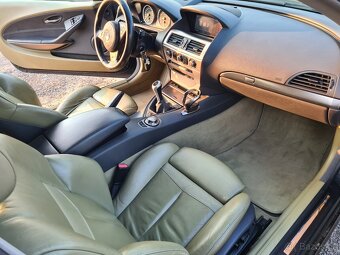 BMW 630i, e63, 190kw, r.v. 2005, 312 tis. km, MANUÁLNÍ převo - 13