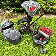 kočárek Cybex Priam Rebellious set korba, vajíčko a sporťák - 13