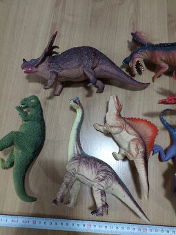 Velke figurky dinosauru sada 10.kusu - 13
