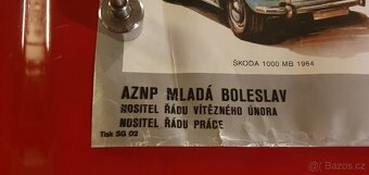 Staré original plakaty Škoda - 13