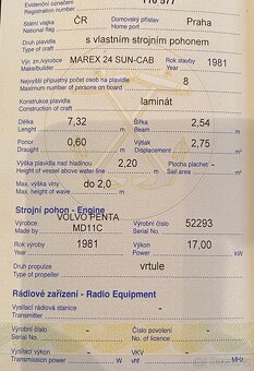 Obytná loď Marex - 13