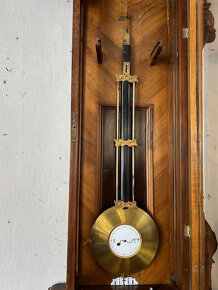 Velké čtvrťové hodiny okolo roku 1880 - originál. - 13