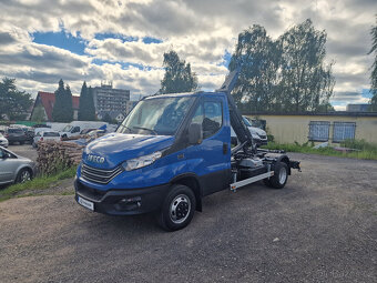 Iveco Daily 50C18 • nový hákový nosič • automat • uzávěrka • - 13