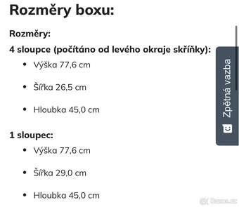 Plechová šatní skříň - 13