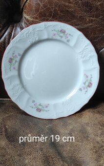 Retro porcelánové talíře - 13