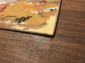 Dvě krajinomalby - J. Sládek, signováno, nerámováno - 13