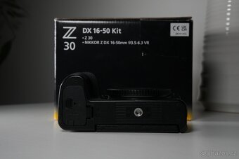 Nikon Z30 (V ZÁRUCE) + 16-50mm + 50-250mm + gimbal - 13