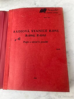 Radiostanice R - 108d ze sluchátky a manuálem - 13