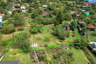 Prodej zahrady, 498 m², Děčín, Na Skluzu, Želenice. - 13
