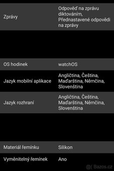Apple Watch Nike Series 7 45mm Temně inkoustový hliník - 13