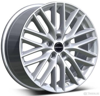 Alu kola BORBET BS5 5x112 18" 235/45 18 zimní - 13