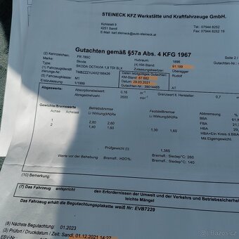 Škoda Octavia, TDI66KW,VÝBAVA,95TKM,1MAJ71LET - 13