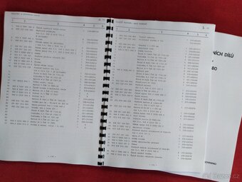 Katalog ND Liaz 151. 270 - 151.280 a převod. Praga 10P80.36 - 13
