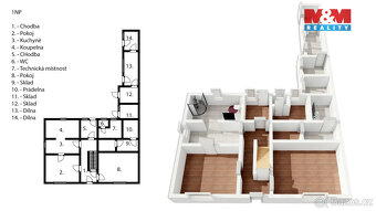 Prodej rodinného domu, 150 m², Česká Kamenice, ul. Tyršova - 13