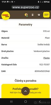 Pítko pro ptáčky finch/plastia - 13