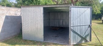 Plechová garáž Konstal 5x3 m - 13