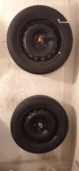 Prodám kola se zimními pneu 165/65 R14 - 13