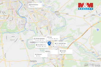 Pronájem bytu 1+kk, 28 m², Plzeň, ul. Nepomucká - 13