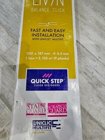 Prodám odolnouvinylovou podlahu, Quick-Step Balance CLICK V4 - 13
