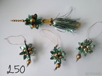 Staré vánoční ozdoby, baňky a jiné - 13