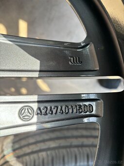 Nová sada Mercedes Alu Kola R19 5x112 Letní sada Continental - 13
