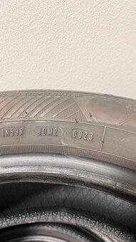 4ks Letní pneu 215/55 R17, Goodyear (2ks), Hankook (2ks), 6m - 13
